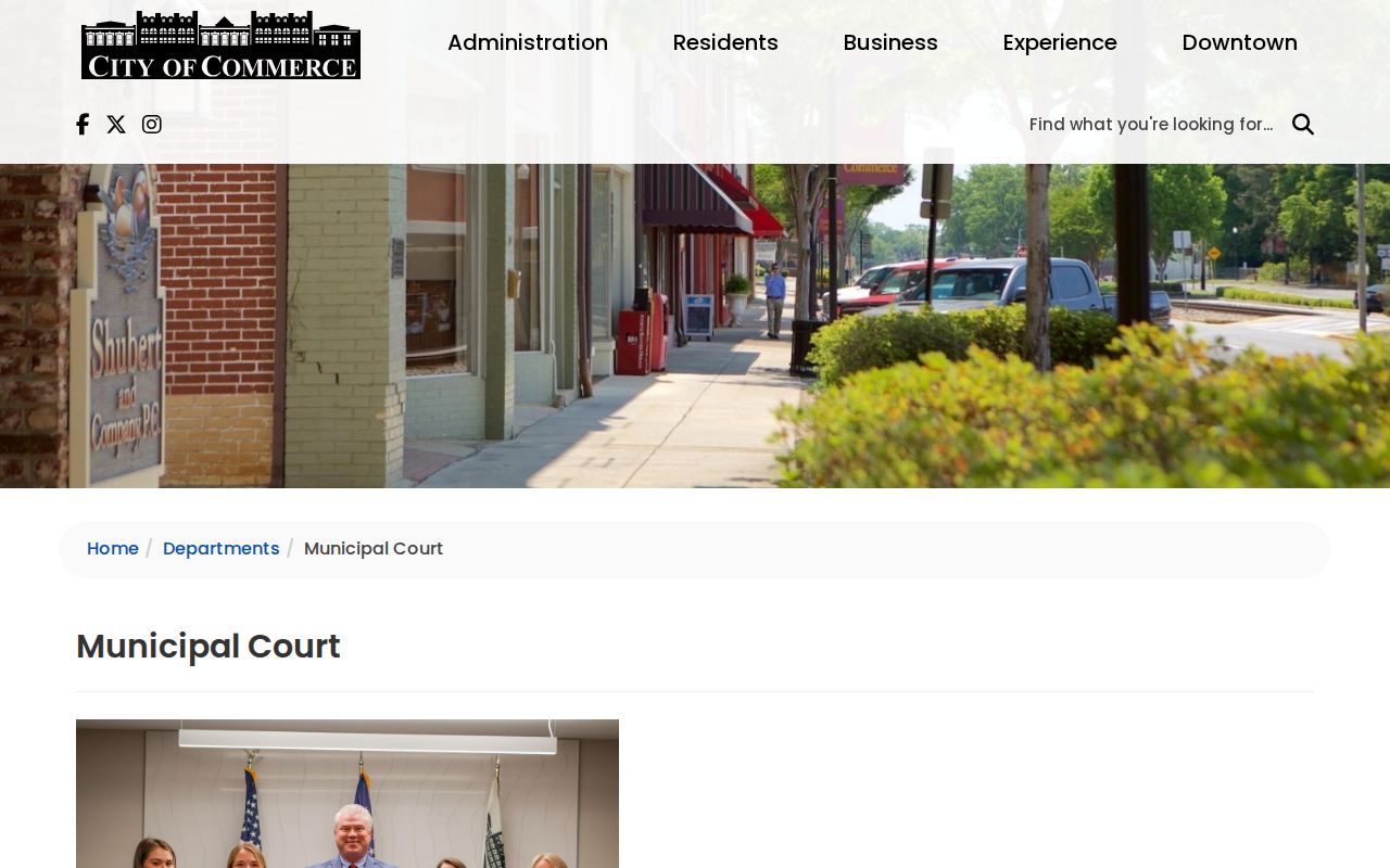 Jackson County municipal warrant information from Commerce Municipal Court